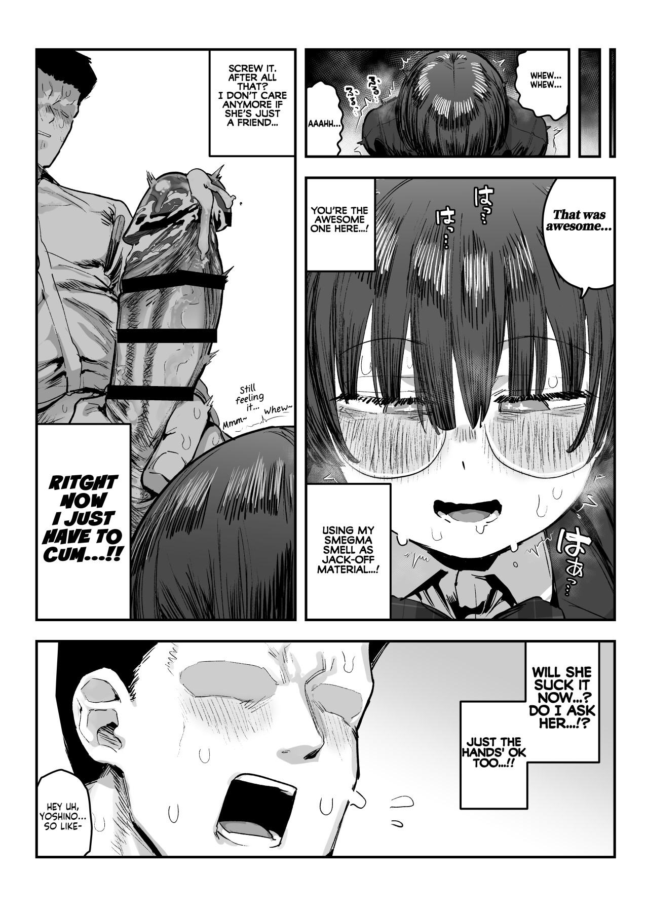 Hentai Manga Comic-My best friend was into the "cock-sniffing doujin" that I love! And now we're pervy sex friends!-Chapter 1-26